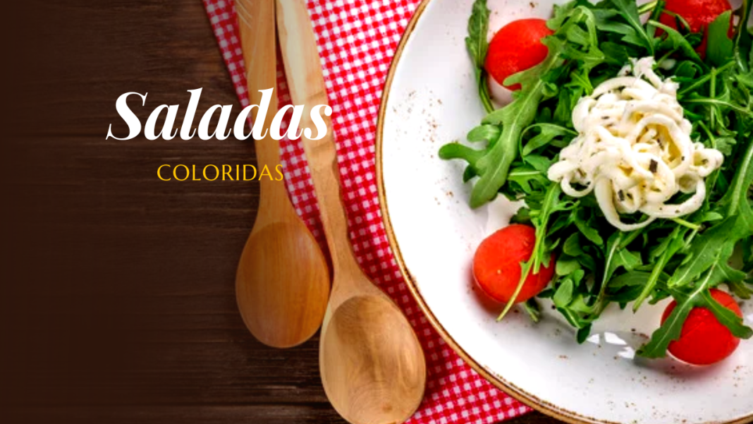 saladas coloridas